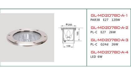 【厂家直销 超低价销售 户外灯GL-MD2078C-A】价格,厂家,图片,其他LED灯具,佛山市杰朗灯饰照明-