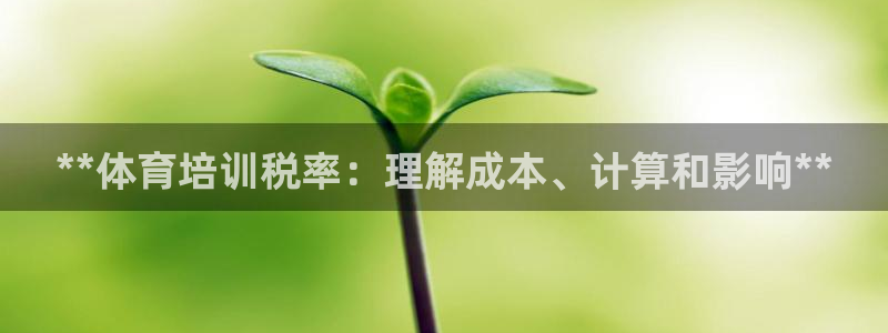 欧陆娱乐代理多少个点位可以赚钱：**体育培训税率：理