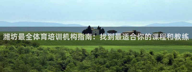 欧陆娱乐总代理是谁：潍坊最全体育培训机构指南：找到最