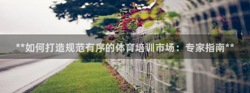 欧陆娱乐太阳：**如何打造规范有序的体育培训市场：专
