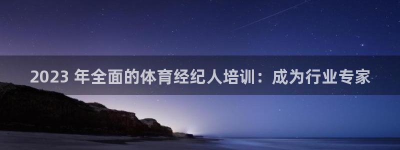 欧陆娱乐打什么方案赚钱：2023 年全面的体育经纪人