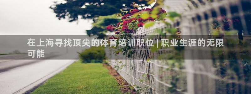 欧陆娱乐登录平台官网：在上海寻找顶尖的体育培训职位 