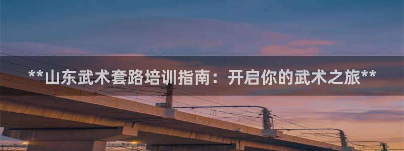 欧陆娱乐官网网址是多少：**山东武术套路培训指南：开