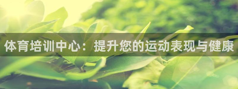 欧陆娱乐平台登录不上怎么办：体育培训中心：提升您的运