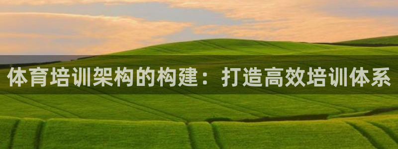 欧陆娱乐官网首页：体育培训架构的构建：打造高效培训体系