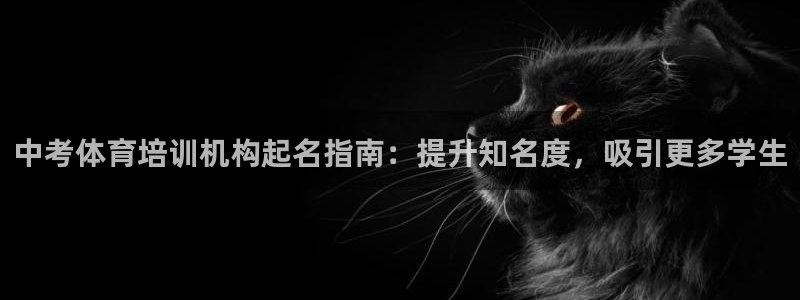 欧陆娱乐注册链接安全吗可靠吗：中考体育培训机构起名指