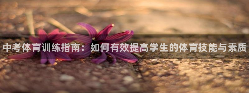 欧陆娱乐里面怎么看打排五：中考体育训练指南：如何有效